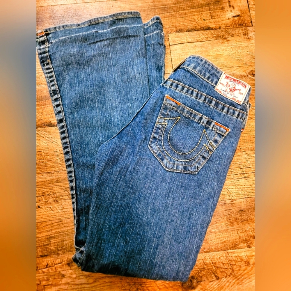True Religion Bobby Lowrise Bootcut Jeans Size 29